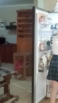 Anal panal buzdolabı sürtük eski kız arkadaşını sikiyor