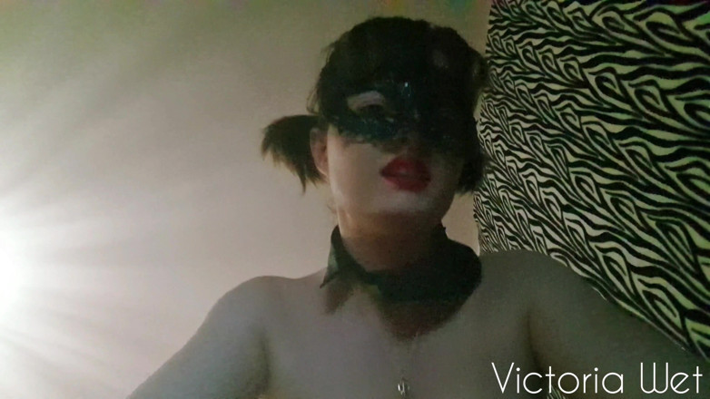 Victoria wet: Femdom college girl - suck my strapon