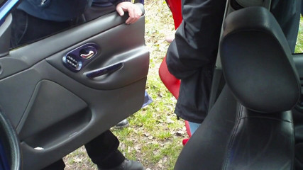 Movies by Louise: Cam 2 - Dogging in red 2 cuck cam