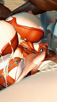 Người mẫu cosplay ngực bự 3d khỏa thân bộ ngực hoàn hảo của cô ấy bị bbc đụ