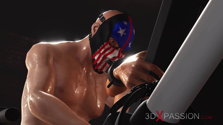3dxpassion: Hardcore sex in the basement! Sheriff plays with a teen...