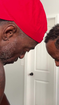 Three Big-dicked Black Daddies Fuck and Breed Young Black Bottom