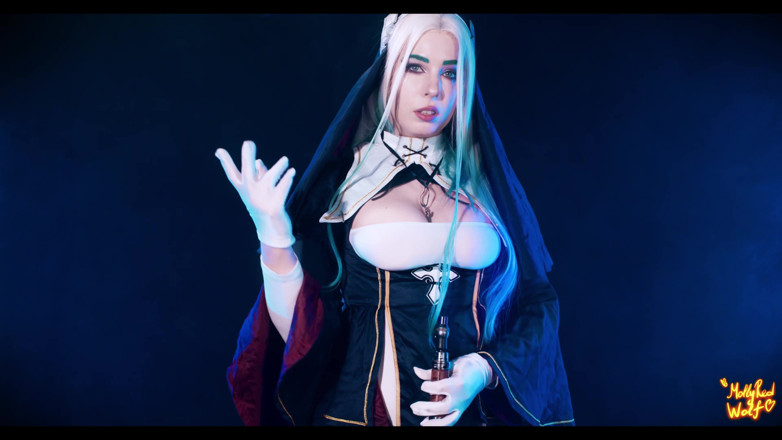 MollyRedWolf: นักบวชหญิงทำให้ฉันเป็นเมียเธอแล้วลงโทษ - Mollyredwolf
