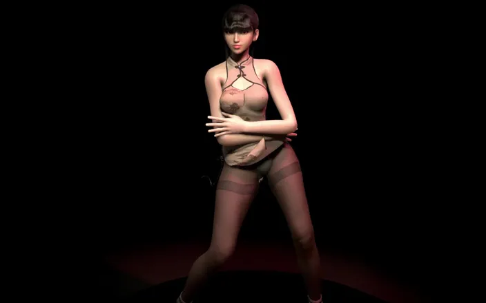 PixelAftDark: Stellar Blade Eve Hip Hop Dance in Dress - Full
