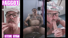 iamFAGsteve: Steve Ryan Is a Homosexual Cock Lover