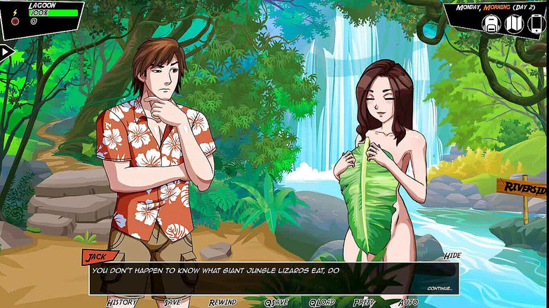 Dirty GamesXxX: Lussuria paradisea: aiutandola a trovare i suoi vestiti - ep. 7