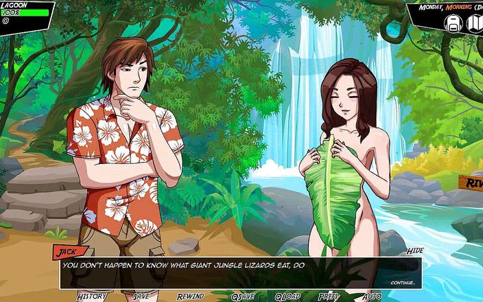 Dirty GamesXxX: Paradislust: hjälper henne att hitta sina kläder - avsnitt 7