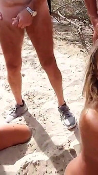 Public Nudist Beach Blowjobs