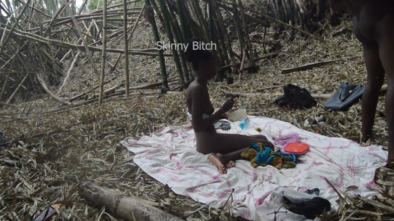 Skinny Bitch: Sex in the Forest Outdoors Part 2