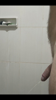 Golden Shower in a Shower