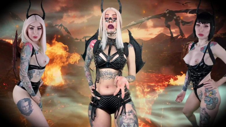 Baal Eldritch: 어둠속으로 빠지다, 그의 이름으로 사정! - 신성 모독, 사탄, 지옥, 할로윈, 악마, Succubus