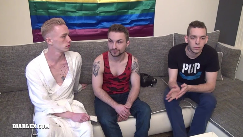 DiableX: Gangbang at the Photographer's House