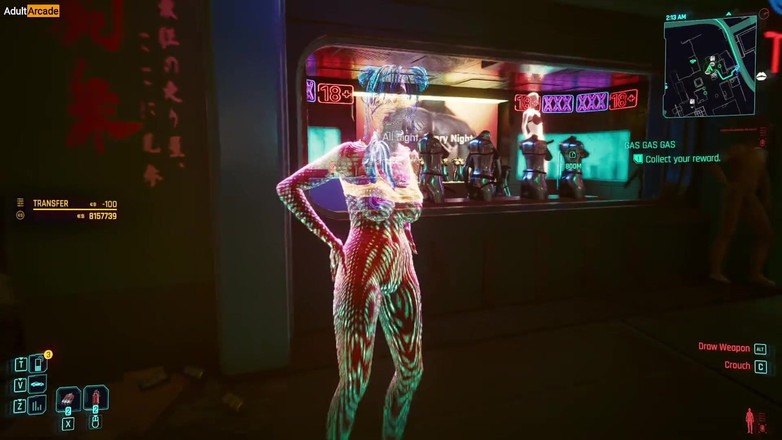 LewdArcade: Adegan seks Panam in All Sex Cyberpunk 2077