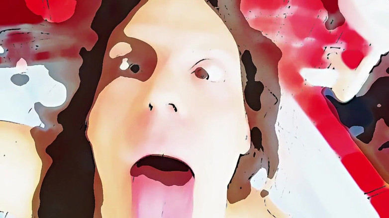 Lycra Shanks: Opravdu velké dildo pro můj opravdu hladový zadek