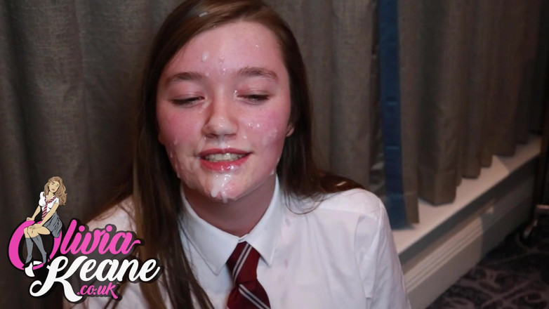 Olivia Keane: More Than 70 Cumshots on 18 Year Old Olivia Keane!!