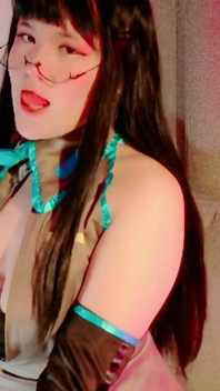 Cosplay De Puti Miku Sfw