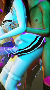 Schoonheid verleiding met grote kont in 3D - 3D-animatie Hentai
