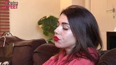 Smokin Fetish: Roken met een prachtige Italiaanse babe
