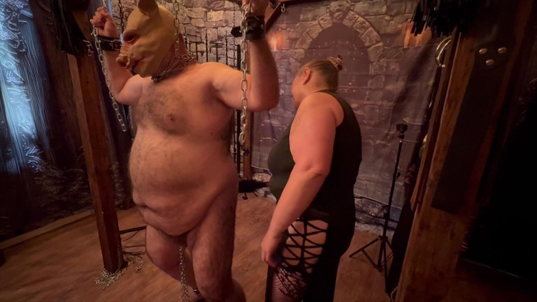 Aaexperiencesltd: Final Part of Domina Satana &amp; Satana Piggy Sensual Play