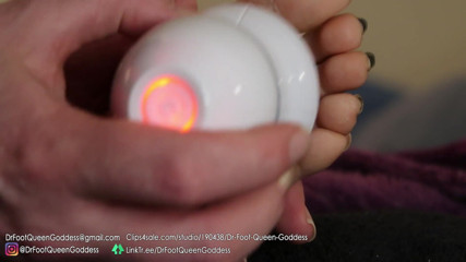 Dr. Foot Queen Goddess: Pedi egg pedicure, orange, part 2