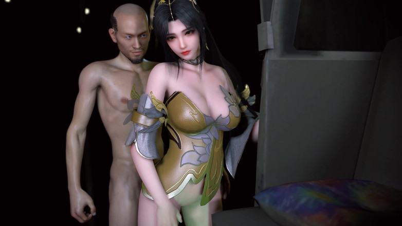 Why fuck so hard: 3D grandi tette troia nuda la sua figa perfetta è stata...