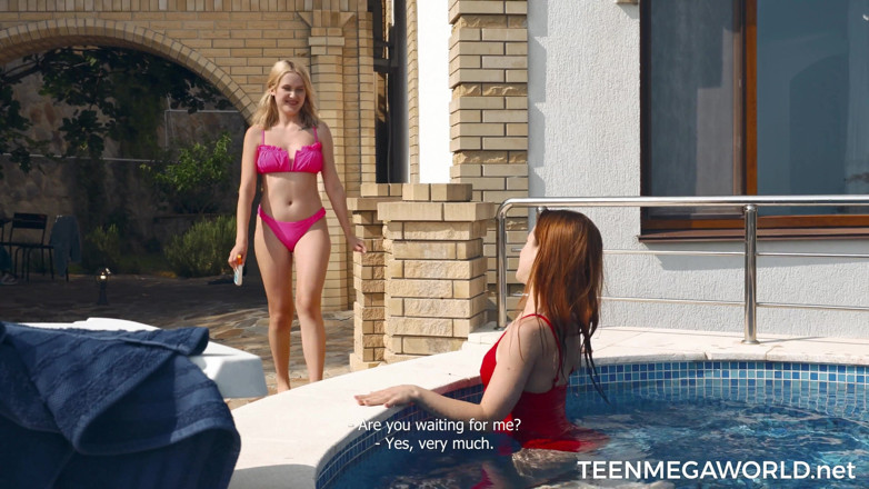 Teen Mega World: Lesbos Linge pizdele umede