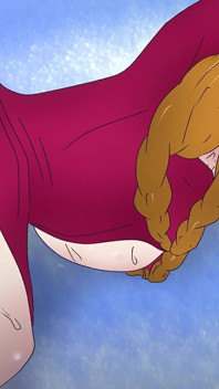 Anna dientot di salju! Kartun Hentai Anime Beku