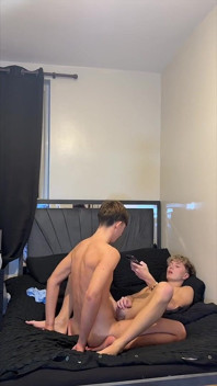 Bailey Fucks and Cums All Over Jake's Ass