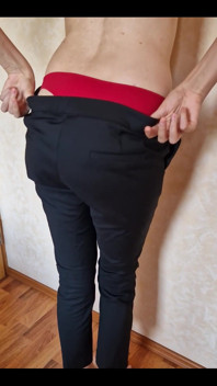 Jeans off!