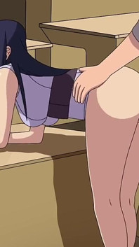 Hinata Takes It From Behind Doggy Style