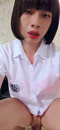 Stockings Office Lady Uses Dildo Anal Sex.