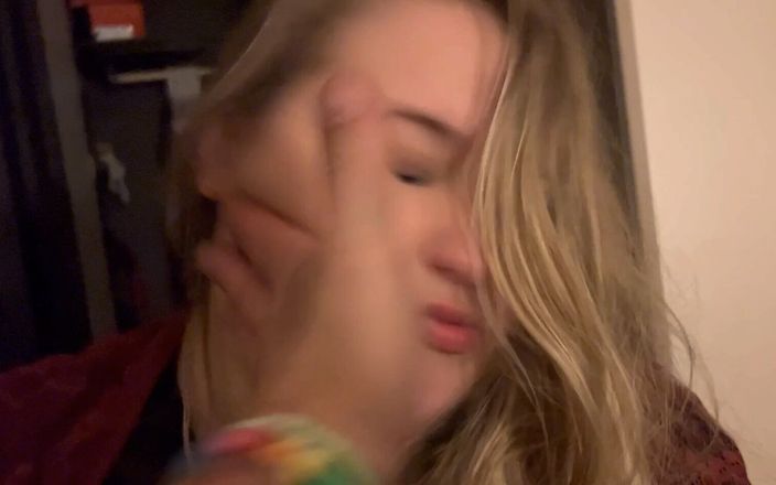 Daddy&#039;s Little Sluts: Blowjob Facial Cumshot Slap Slut in the Face