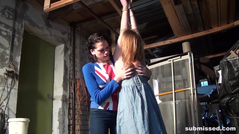 Submissed: Heavy Struggling Girl Controlled by Girl