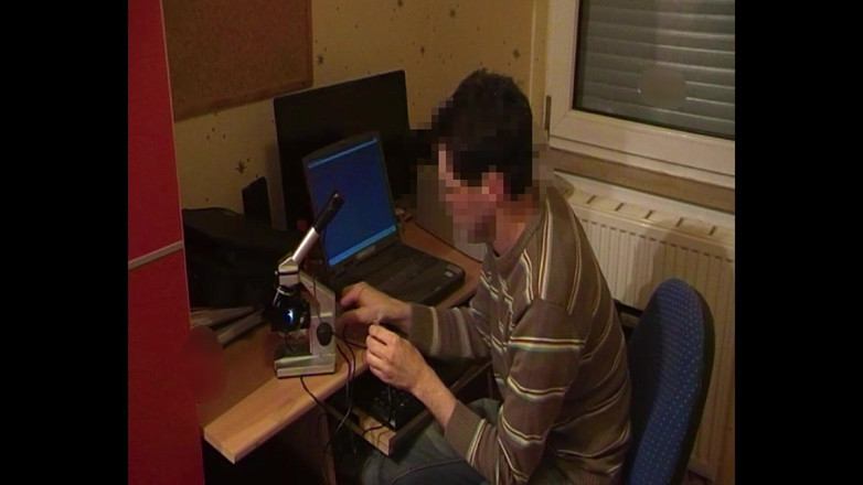 Mark Hannes: Sexdoll creampie stand pieprzyć masturbację spermą pod lupą