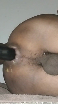 Nasty 11inch Anal Dildo Penetration Fucking