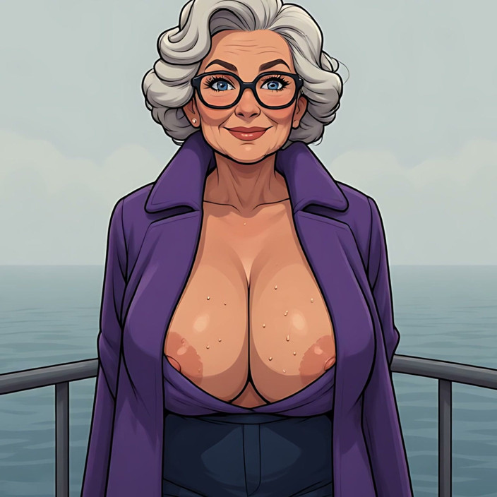 AI Porn: Big Tits on Boats
