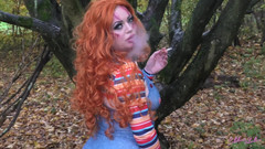 Catalia's Extreme Kink Fetish Domination Vids!: Catalia pali przebrana w Cosplay