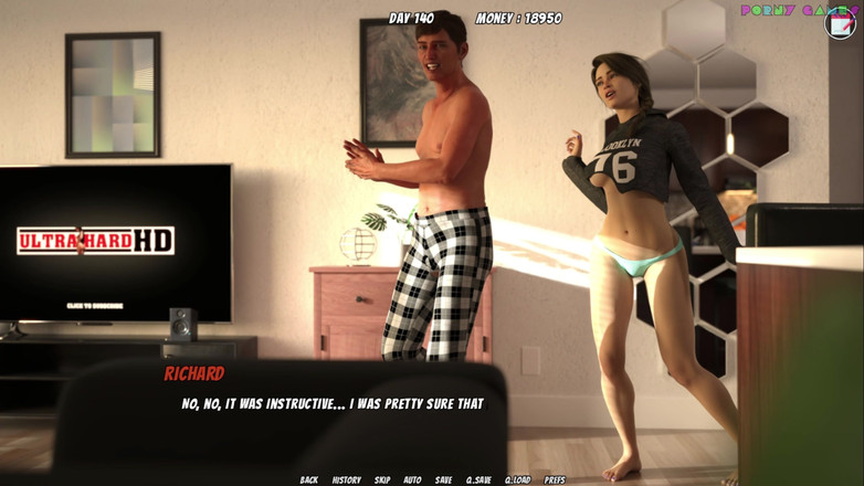 Porny Games: Lisa 총 조사! 에 의해 드라고 핀더 스튜디오 - 법의 아버지는 Perv 35