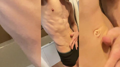 Adamek: Chico flaco se masturba y eyacula