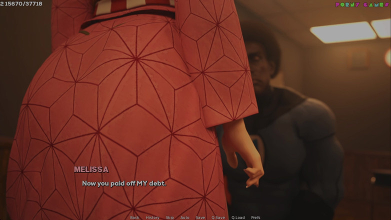 Porny Games: Shamandev'in arzu gölgeleri - sınıfta seks, sert büyük zenci 62