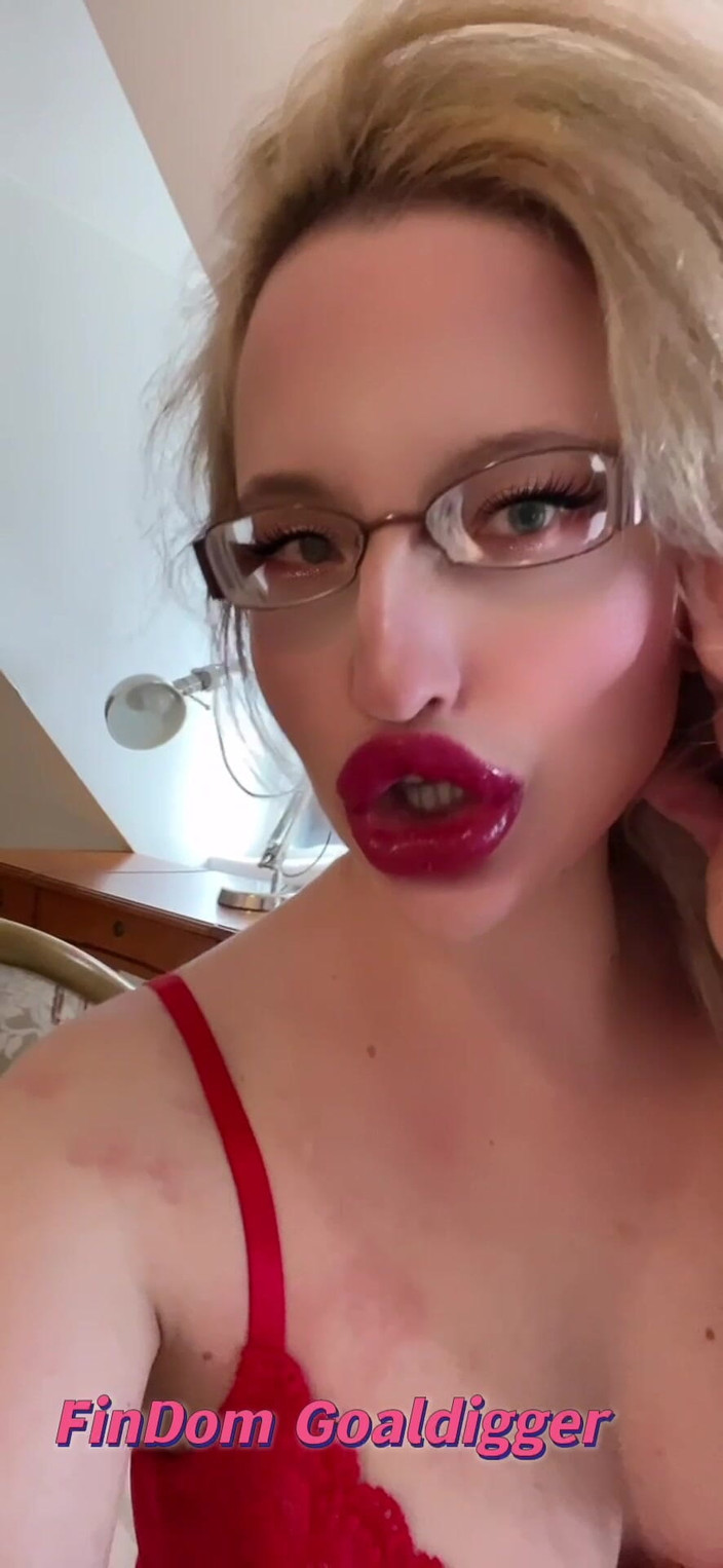 FinDom Goaldigger: Orgazm odmowy cipki