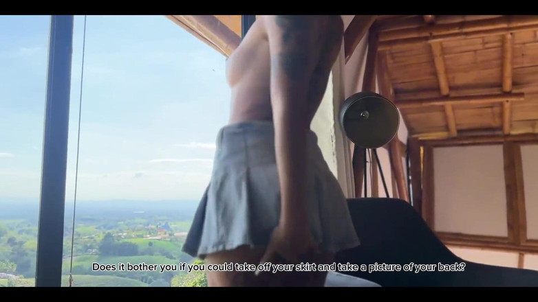 Anna Cherry: Mein lehrer interviewt mich und wir ficken am ende, bis...