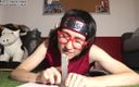 RosalinaxGirl: Sarada Feet and Ass Play Trap Cosplay Teaser