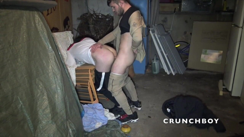 Sex humiliation with french lads: Young scally boy fucked by straight boy muscle