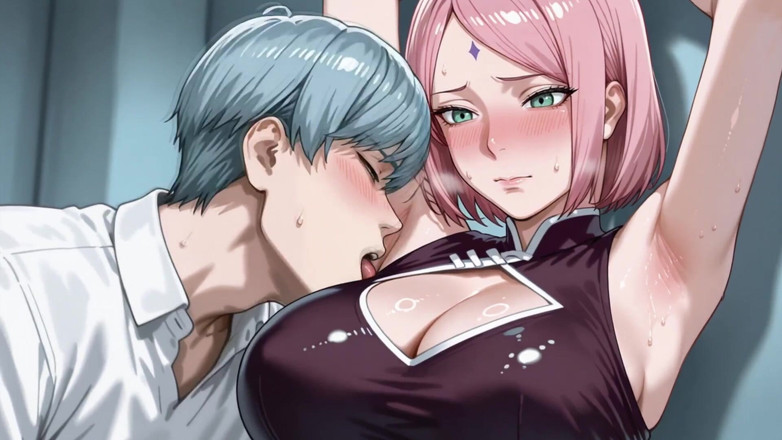 Prznai: Máscara amai (opm) X Sakura (naruto)