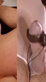 Young Blond Boy Has Gay Anal Orgasm and Cums Through Lingerie Underwear Panties Handsfree Cumshot