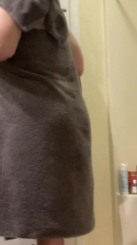 Stepped out of the shower