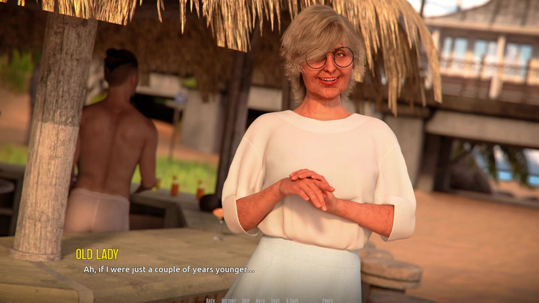 3D Cartoon Porn: Pláž Domino 2: Jhonova osudová noční procházka s Emily