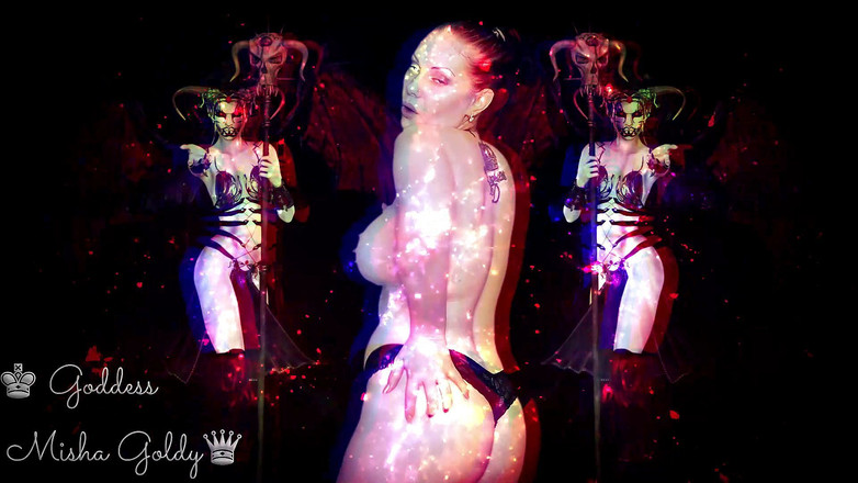 Goddess Misha Goldy: 그래서 좋은 냄새, 딸딸이와 보상, 오른쪽? 익스트림 독 판타지 JOI 세션! (특수 효과)