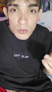 Sperma sulla mia faccia